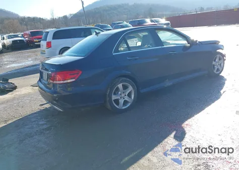 2015 Mercedes-Benz E 350 4Matic z USA, uszkodzony, nr VIN WDDHF8JB0FB096280